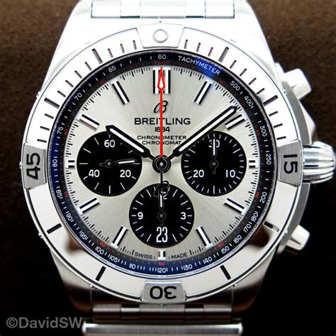 breitling chronomat b01 ab0134 steel 42mm|breitling b01 42mm review.